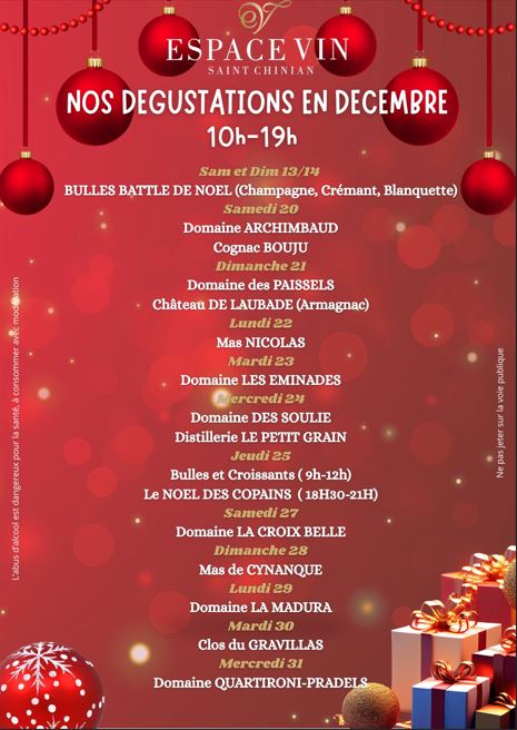 2025 12 animations espace vin